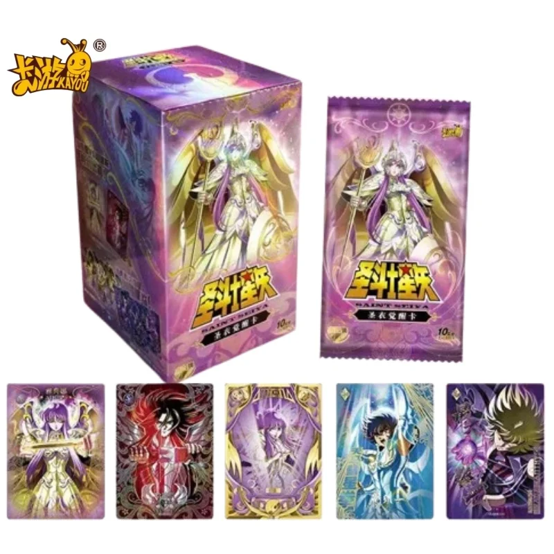 

KAYOU Genuine Saint Seiya Seiya Cloth Awakening Collection Card Anime Peripheral Collection Cards Toys Gift Whole Box Wholesale