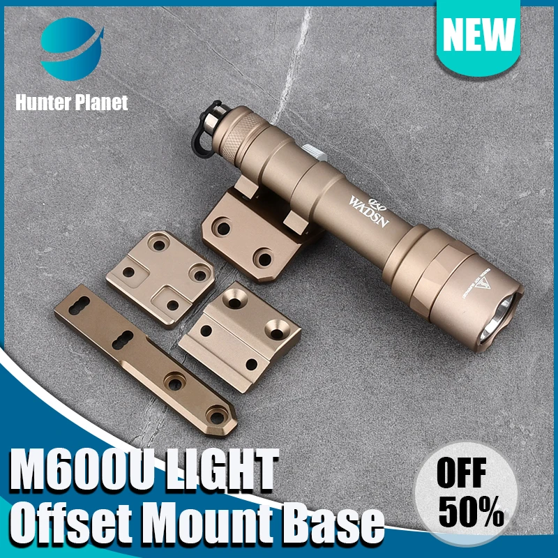 

WADSN M300 M600 M600B Surefir Marking SF Flashlight MLOK KEYMOD White LED Metal Scout Light For AR15 HK416 M416 M16 M4