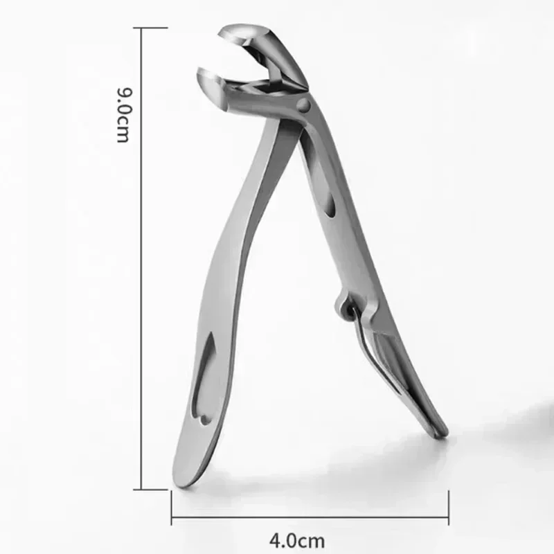 Toenail Clippers Wide Jaw Opening Thick Nails Cutter Stainless Steel Long Handle Professional Fingernail Clipper Manicure Tools