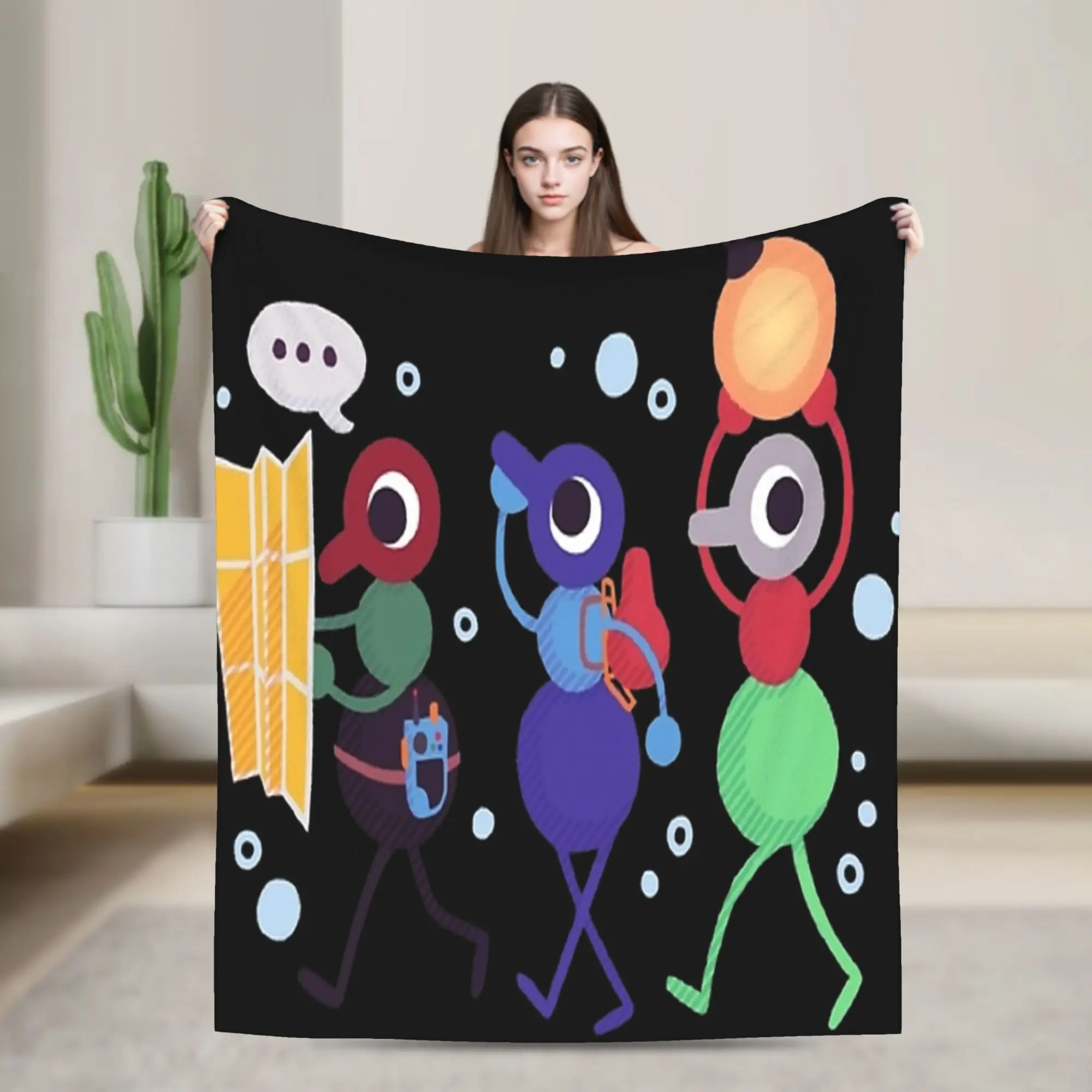 Big Walk Games 2026 Blankets Super Soft Fleece Relax Present  Throw Blanket Bedspreads