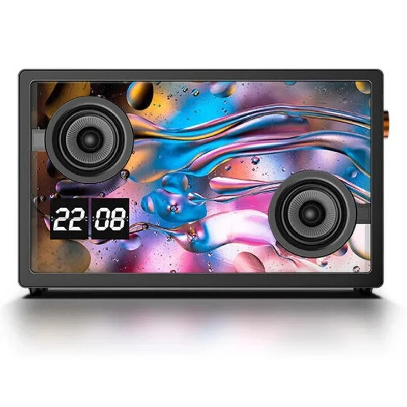 Wireless Bluetooth speaker, desktop transparent visual speaker, home speaker