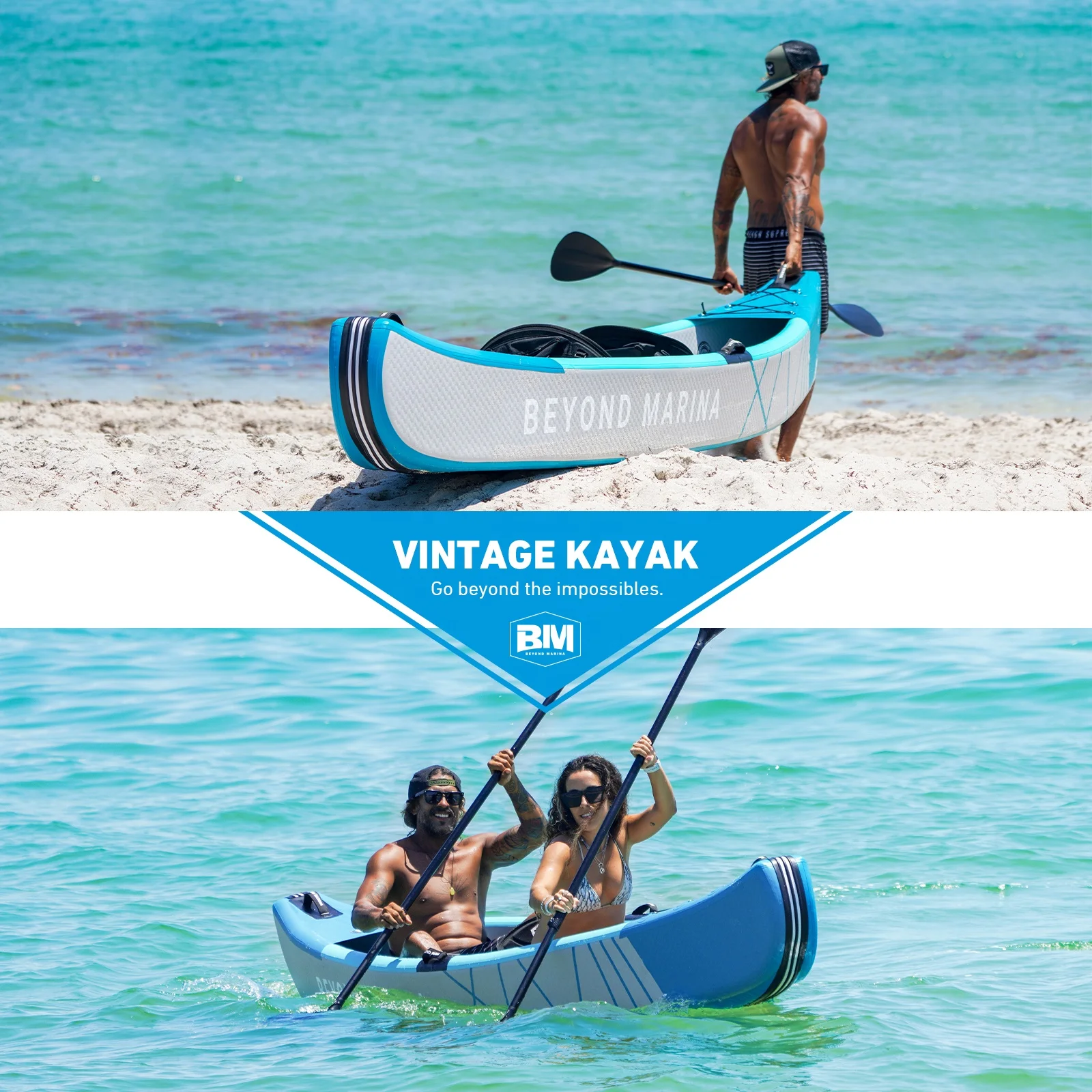 3인용 인플레이터블 드롭스티치 카약, 접이식 화이트워터 낚시 카누 2025