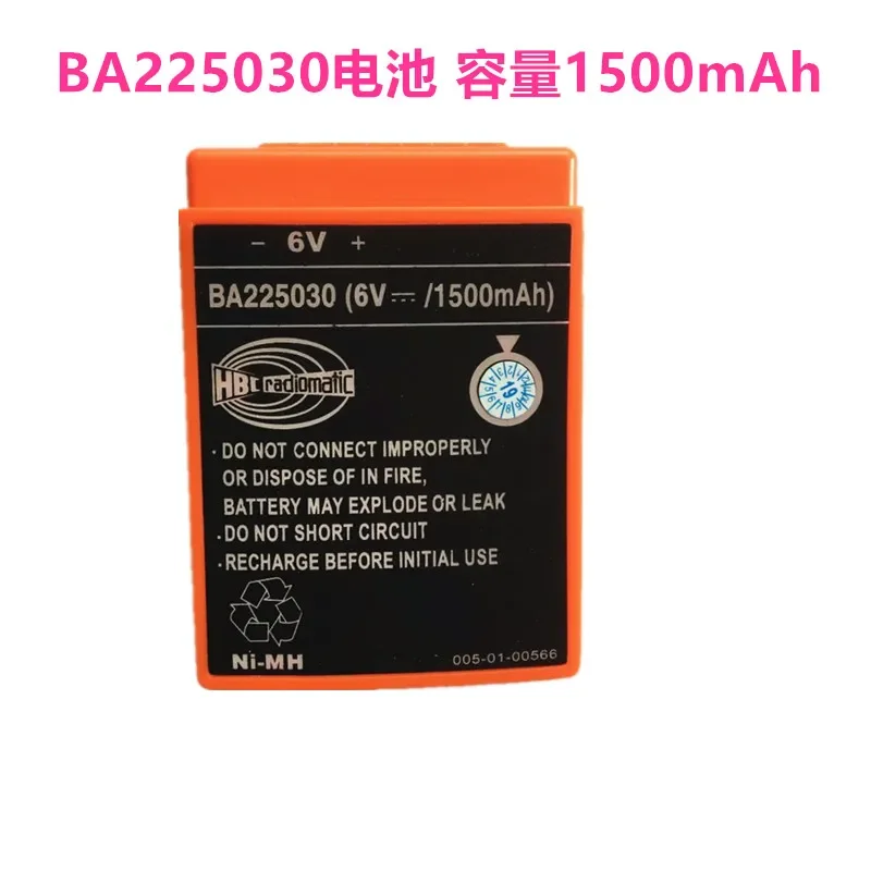 Imagem -06 - Bateria Hbc Controle Remoto para Caminhão Bomba Ba225030 Carregador Qa109600 Ponte Rolante D74564