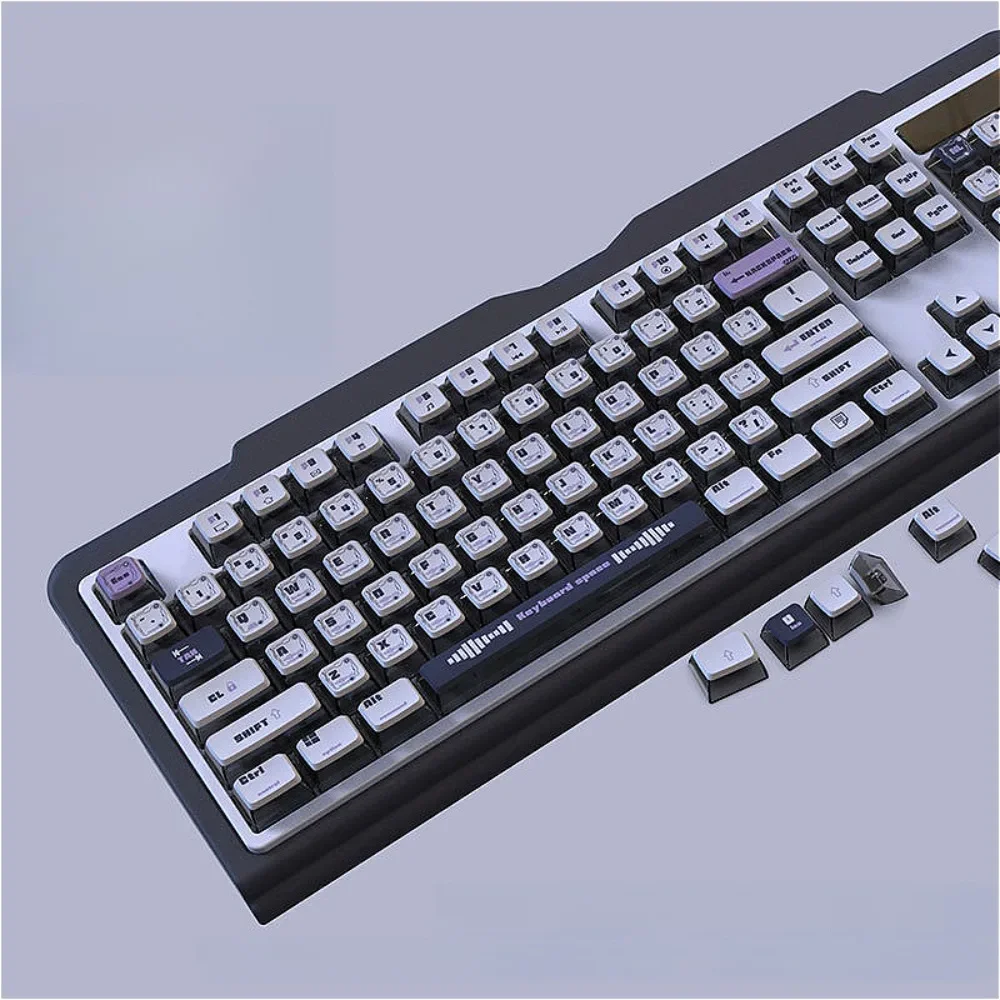 

Personalized e-sports technology purple keycap ASA highly sublimated customized keycap set Suitable for HI75 hi8 68 84 87 96 104