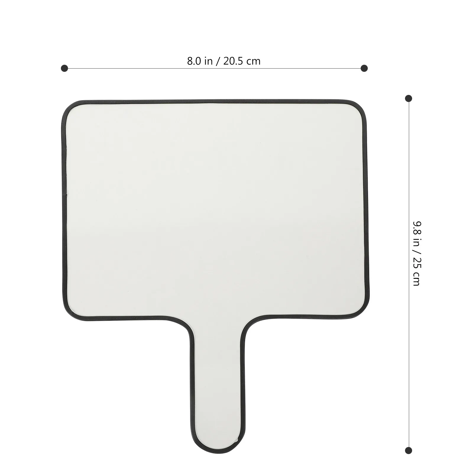 Answer Board Quick Response Double-Sided Handheld White Board Teaching Tool Interactive Blank Paddle Teaching Prop