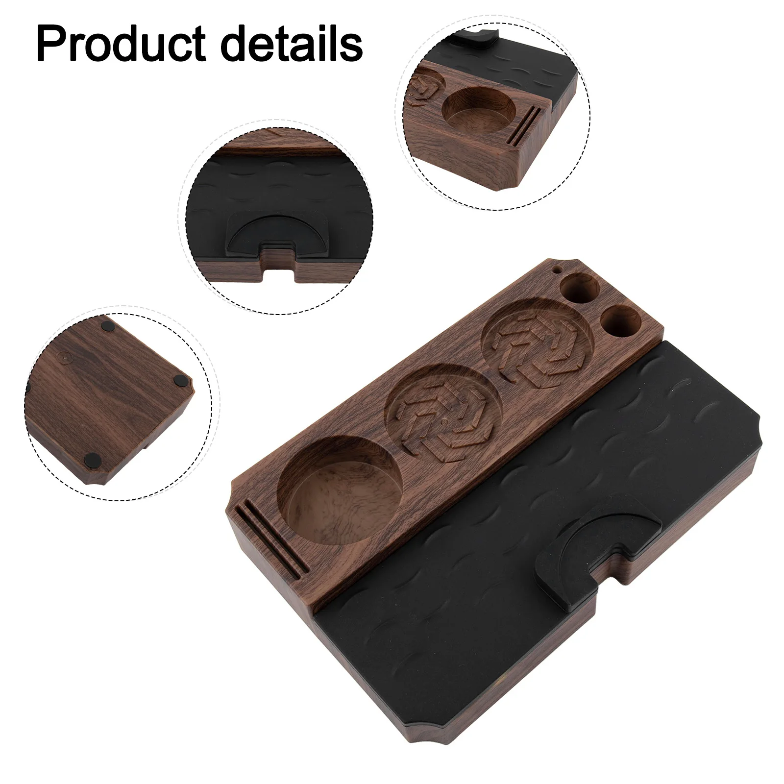 Coffee Making Coffee Tamper Mat Silicone Anti-slip Removable Silicone Layer Silicone Anti-Slip Layer For 51mm Handles