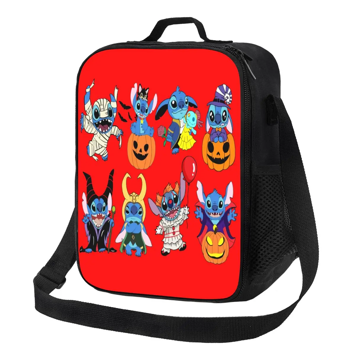 

Custom Stitch Anime Jigsaw Puzzle Resuable Lunch Boxes Women Multifunction Thermal Cooler Food Insulated Lunch Bag Office Work