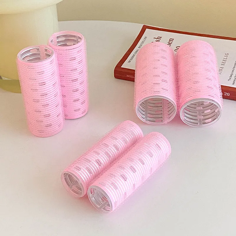1/3PCS Assorted Sizes Self‑Grip Hair Rollers Plastic Self‑Adhesive Heatless Hair CurlersHairdressing Styling Beauty Tools