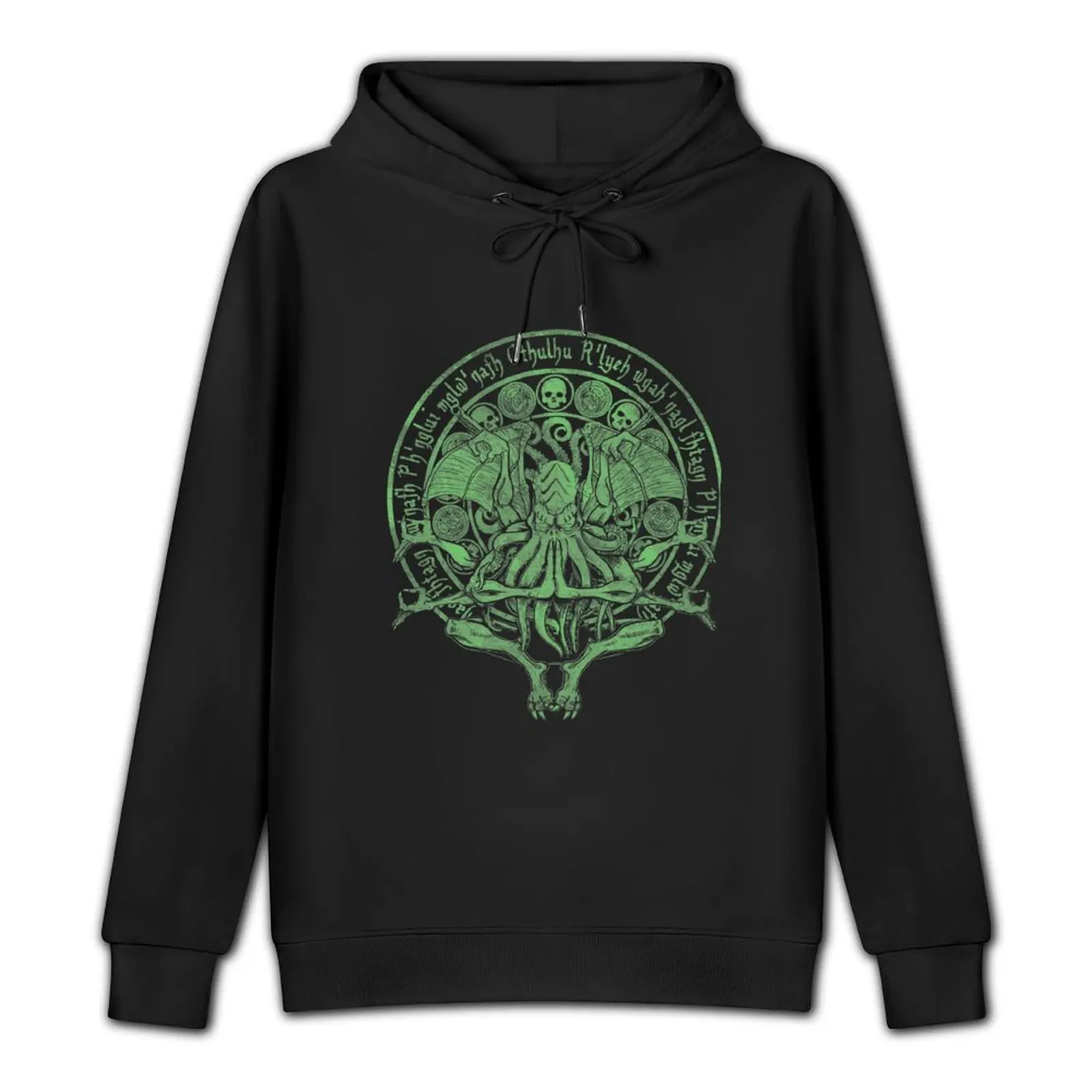 The Idol Sick Green Variant Cthulhu God Art Pullover Hoodie anime clothing male clothes designer hoodies