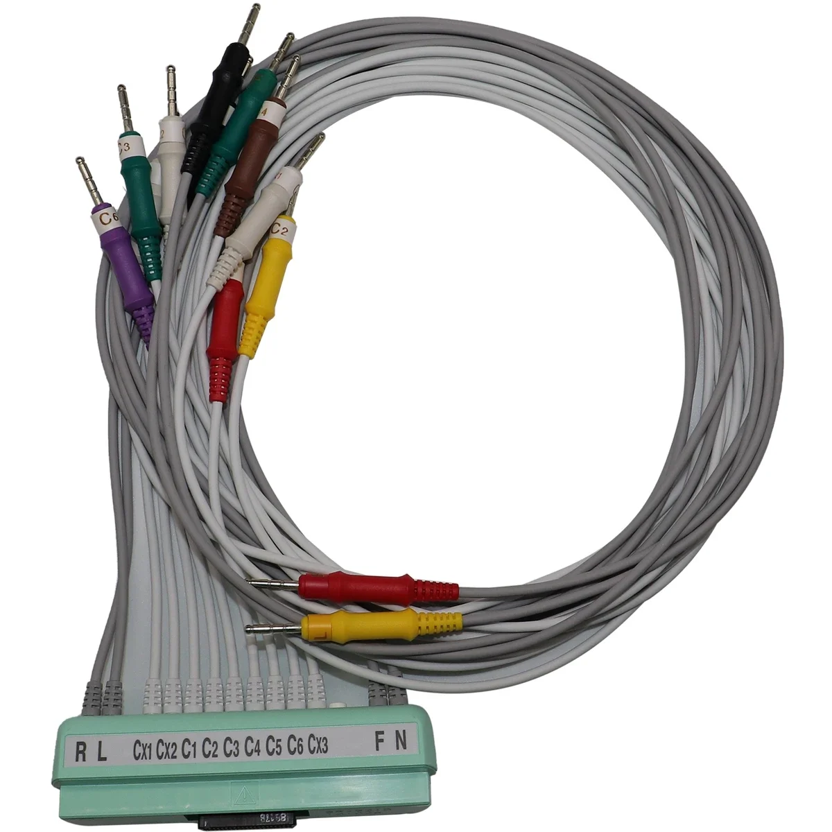 Hot selling NIHOD KOHDEN ECG-1550P BR-921D K093L 10 leads ecg cable ecg cable 7 bin conctor