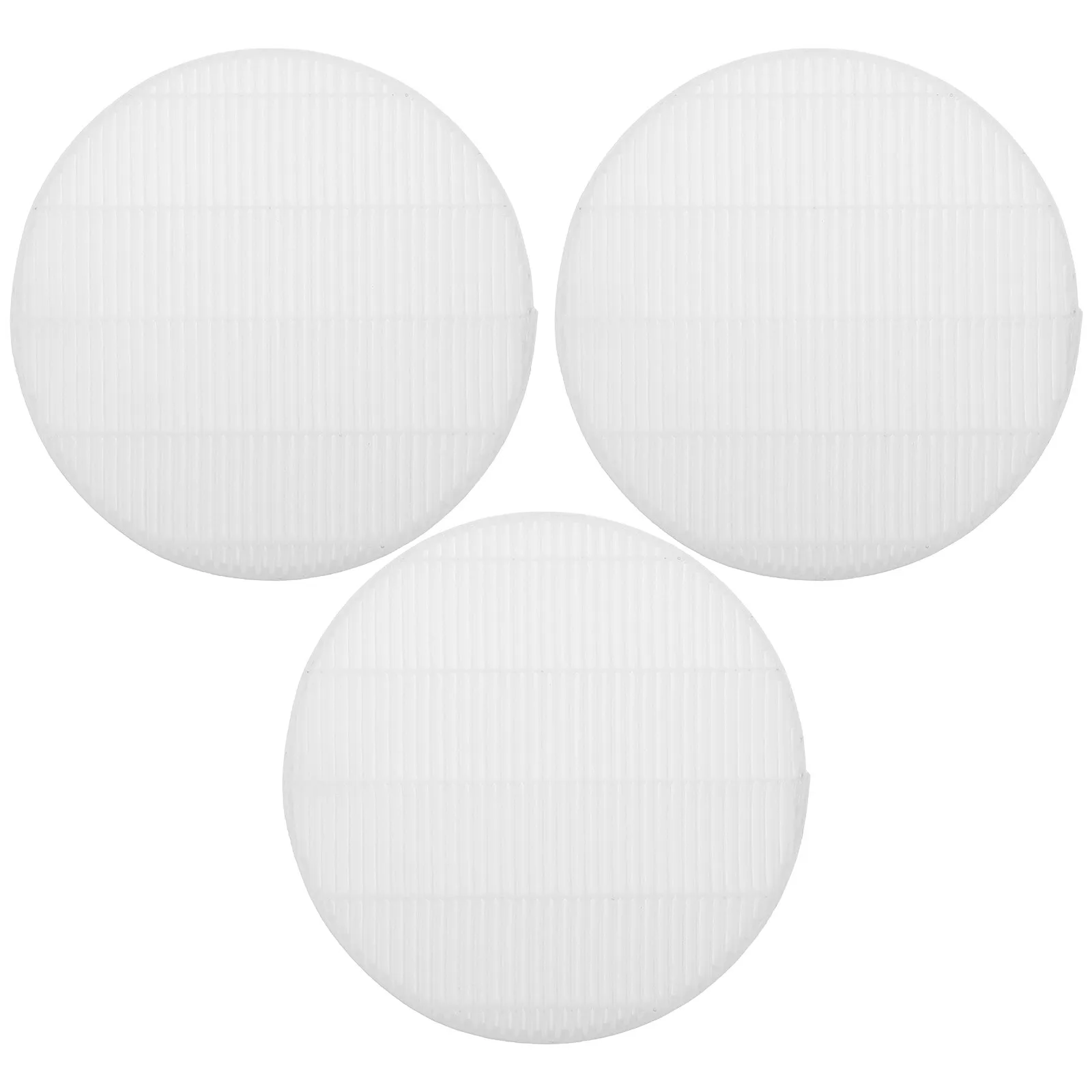 

3Pcs Nail Dust Collector Filters 12Cm Reusable Manicure Dust Cover Replacement Efficient Fine Particle Capture for Salon Home