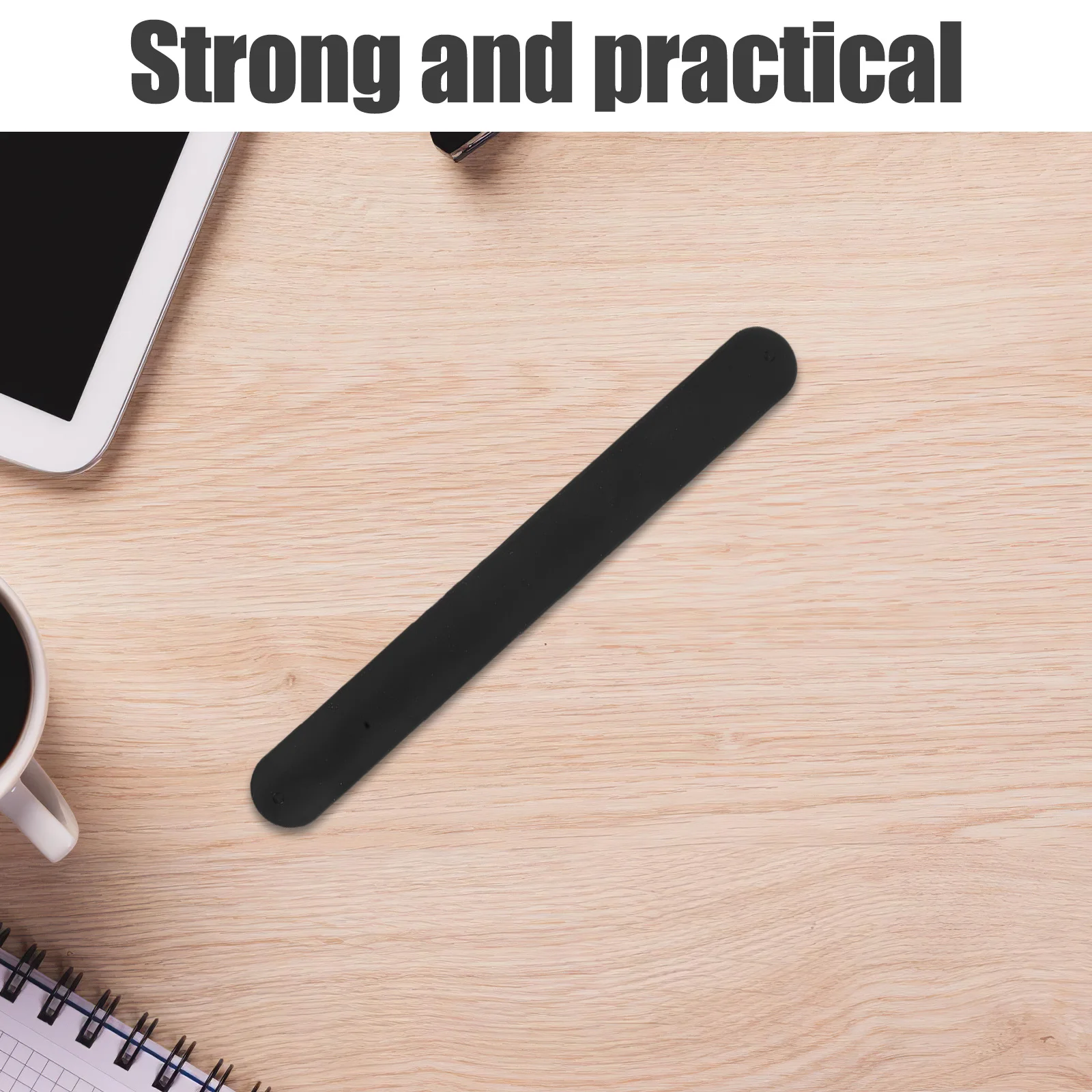 12 قطعة حامل ورق التغليف شرائط معدنية مغطاة بالسيليكون منظم الوجه لتغليف الهدايا مجلد ملفات إدارة الكابلات #3