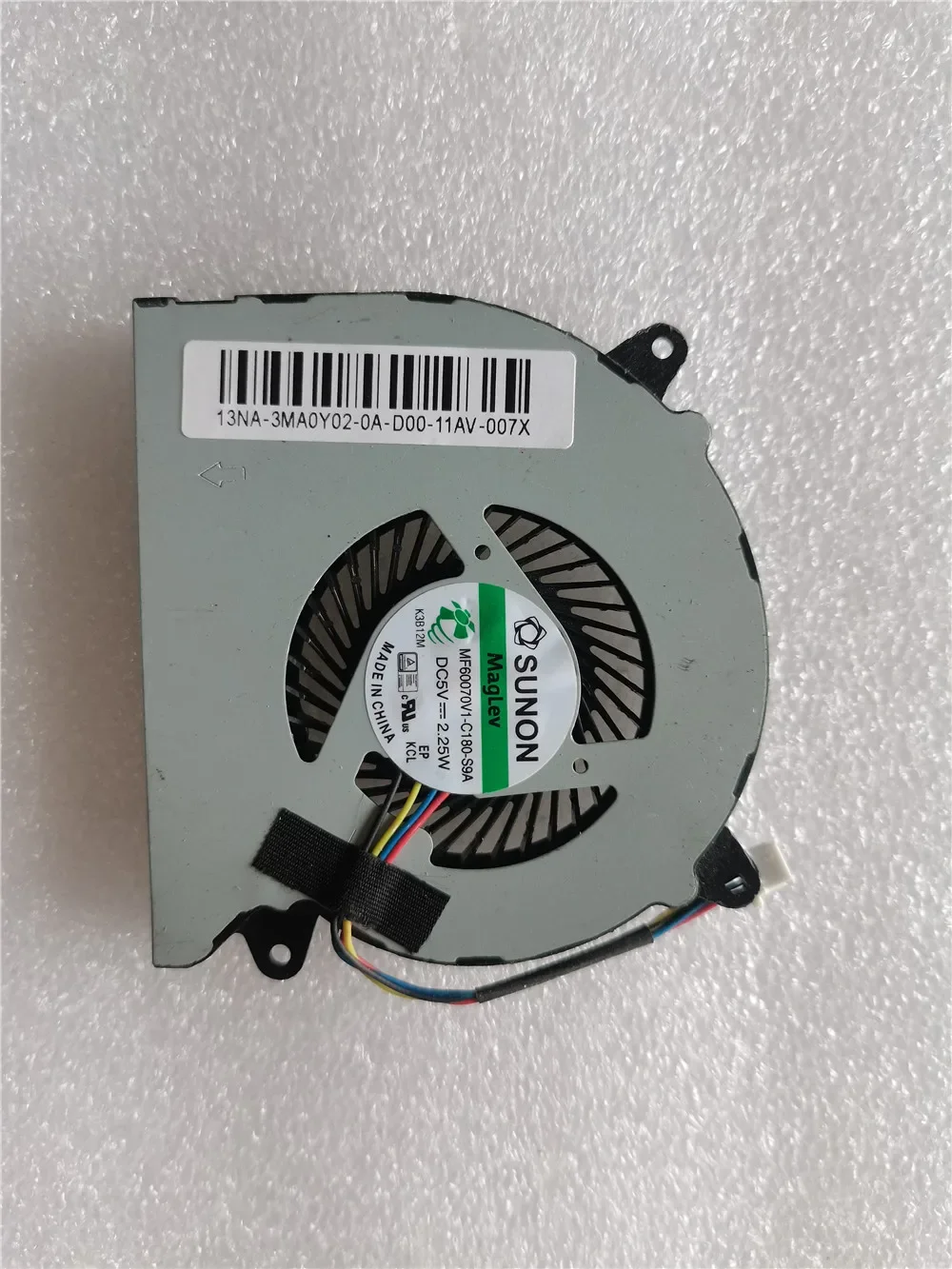 New Cooler Fans For ASUS N550 N550J N550JA N550JK N550JV N750 N750JK N550L MF60070V1-C180-S9A Notebook Laptop CPU