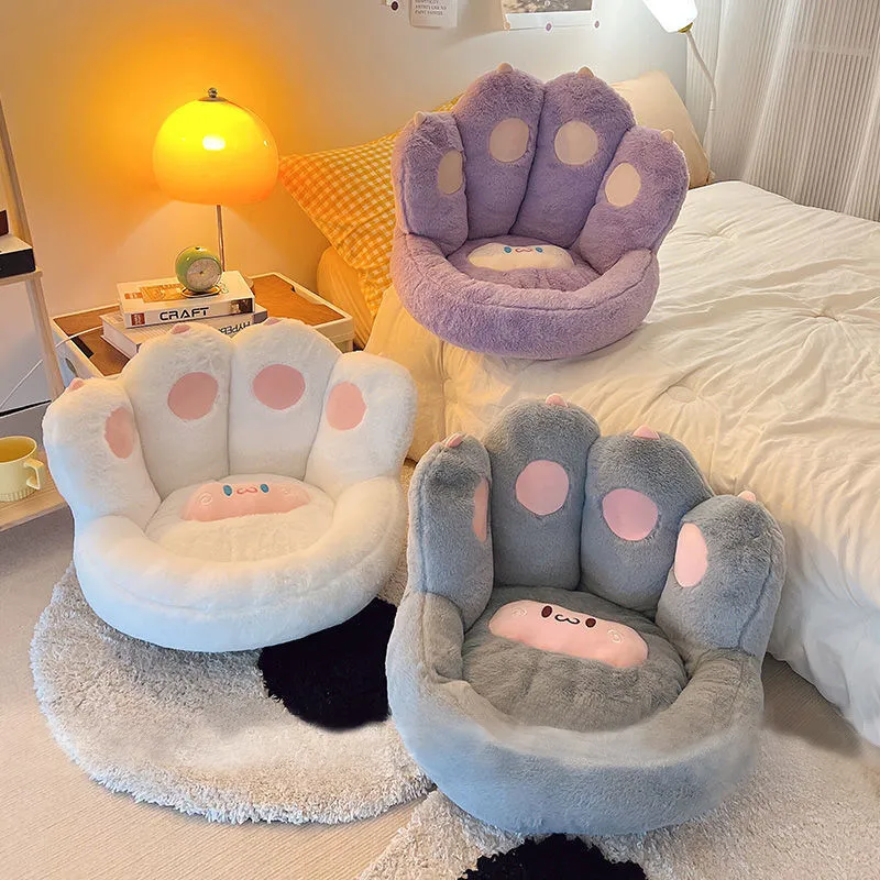 Household cat claw cushion integrated ground seat pier bedroom futon bay window floor lazy fart pad tatami seat cushion