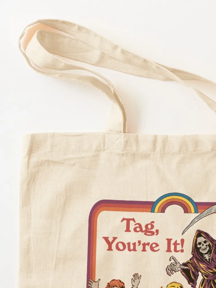 علامة، حقيبة حمل You're It، حقيبة صديقة للبيئة، حقيبة كبيرة للنساء قابلة للطي وقابلة لإعادة الاستخدام #3