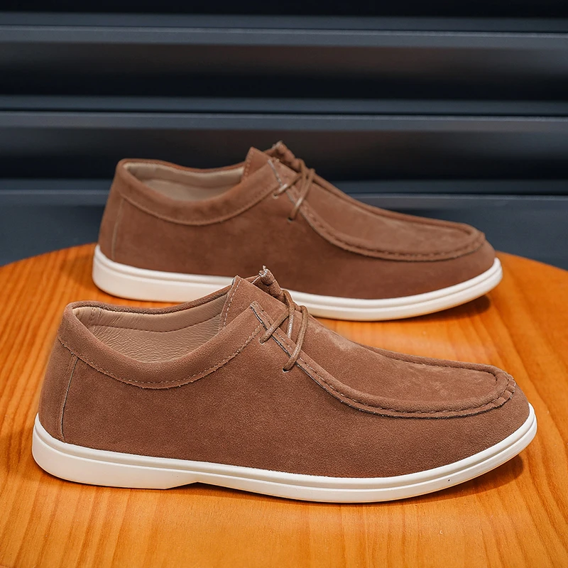 

Мужская обувь для ленивых на толстой подошве, легкие повседневные кроссовки, модные мужские лоферы ‌