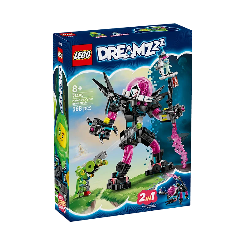 

Lego Dreamzzz 71495 Mario Wars Cyber Brain Mecha Children's Day Gift for Boys and Girls