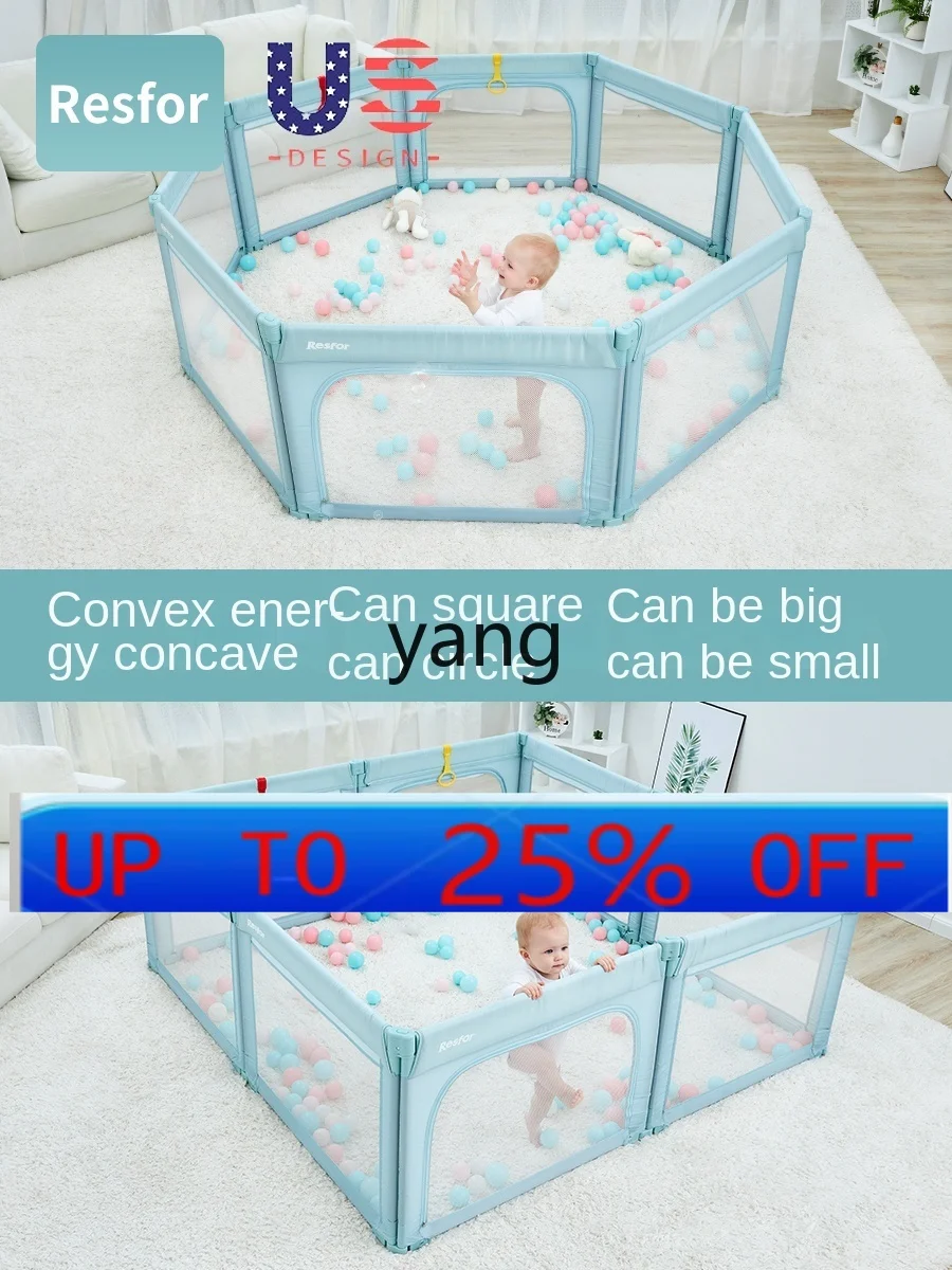 

CX Folding Baby Game Fence Baby Indoor Children Crawling Mat Fence Household Toddler Fence