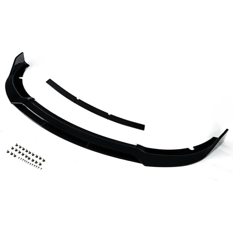 

Front Bumper Lip Spoiler Splitter Air Chin Body Kit for Dodge Charger SRT Sedan 4 Door 20152020 Gloss Black 4 Pieces Enhances A
