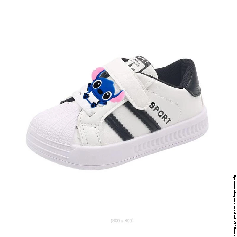 Scarpe sportive per bambini moda Mickey Duck Sneakers traspiranti per ragazzi primavera autunno ragazze per bambini scarpe da corsa all\'aperto