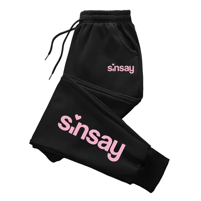 2025 رائجة البيع المرأة Sweatpants الحضرية موضة عادية فضفاض بنطلون كل موسم المنزل في الهواء الطلق الراحة لينة ممارسة بنطال رياضي
