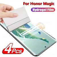 4PCS Automatic Repair Soft Hydrogel Film for Honor Magic 6 Pro 7 RSR 5 Pro 4 Ultimate Screen Protector for Honor 400 Pro 200 100
