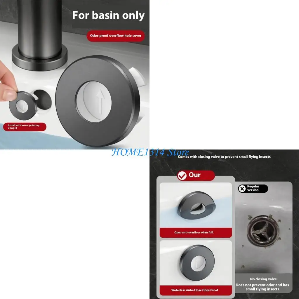 

M6CE Утолщенная крышка отверстия с автоматическим сливом воды, простая установка, размер 20, 26 мм