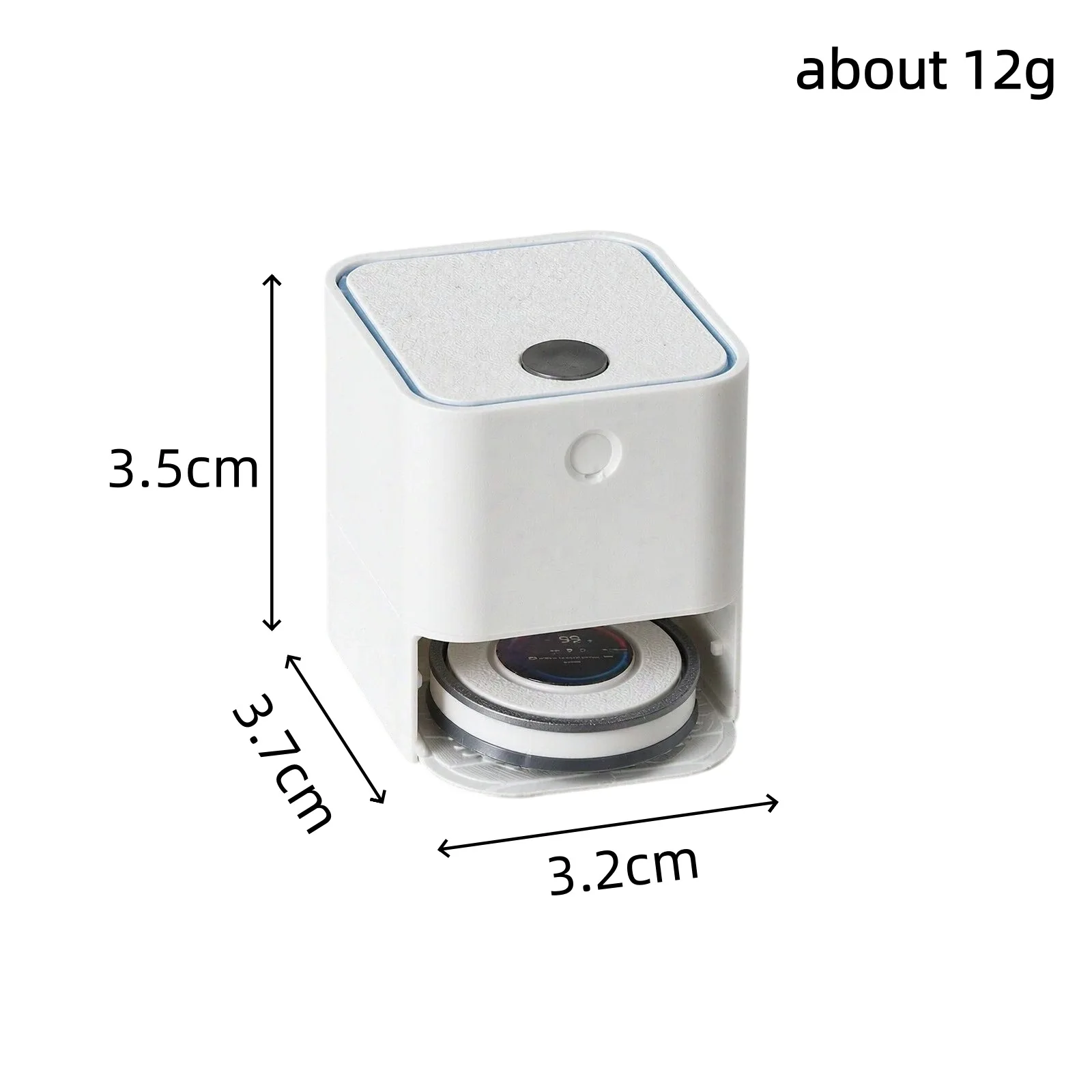 Mini Robot Vacuum Cleaner Sweep Floor Model Realistic Miniature Cleaning Appliance Scene Accessories Desktop Decoration Crafts