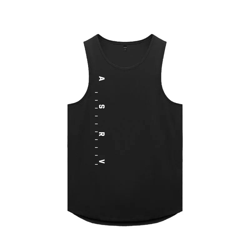 Men\'s Gym Casual Tank Tops Sleeveless Shirt Male Polyester Quick Dry Breathable Basketball Vest Workout Fitness Running Clothing