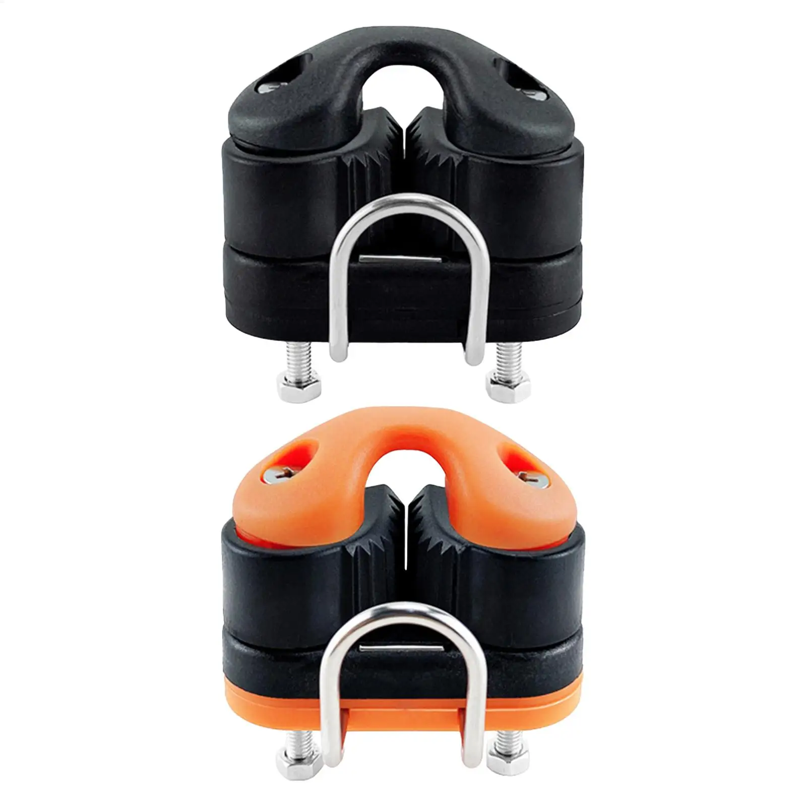 Nylon Cam Cleat Automatic Rope Connector Kayaking Gear for Marine Yacht Canoe Paddleboarding Mooring Gym Fitness