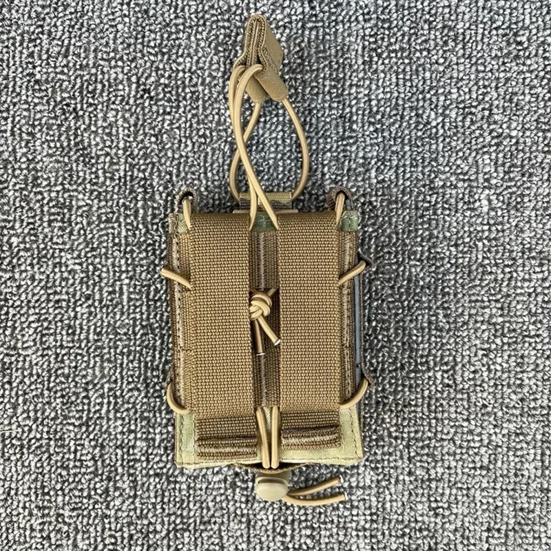Porta cargadores táctico MOLLE multicalibre para airsoft - imagen 4