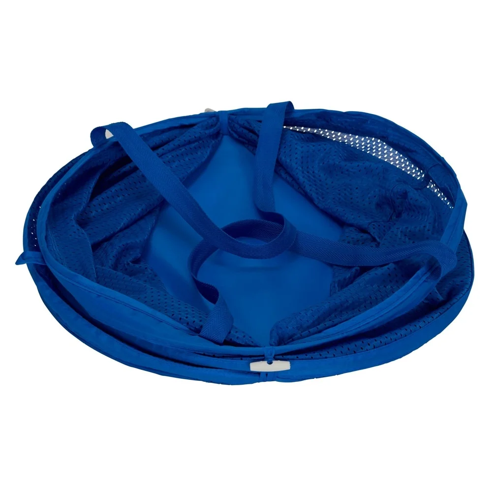 Pop Up Laundry Hamper Breathable Mesh Portable Storage Basket Easy Carry Design Convenient Collapsible Laundry Sorter Durable