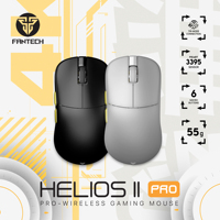 FANTECH HELIOS II PRO XD3 V3 Professional Esports Game Mouse PIXART 3395 26000DPI True 4K TTC Gold Switch Wired& Wireless Mice