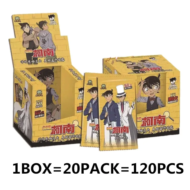 2024 Detective Conan Card KAYOU Cards Anime Figures Jimmy Kudo Conan Mouri Ran Rare Collection Card Toys Gift