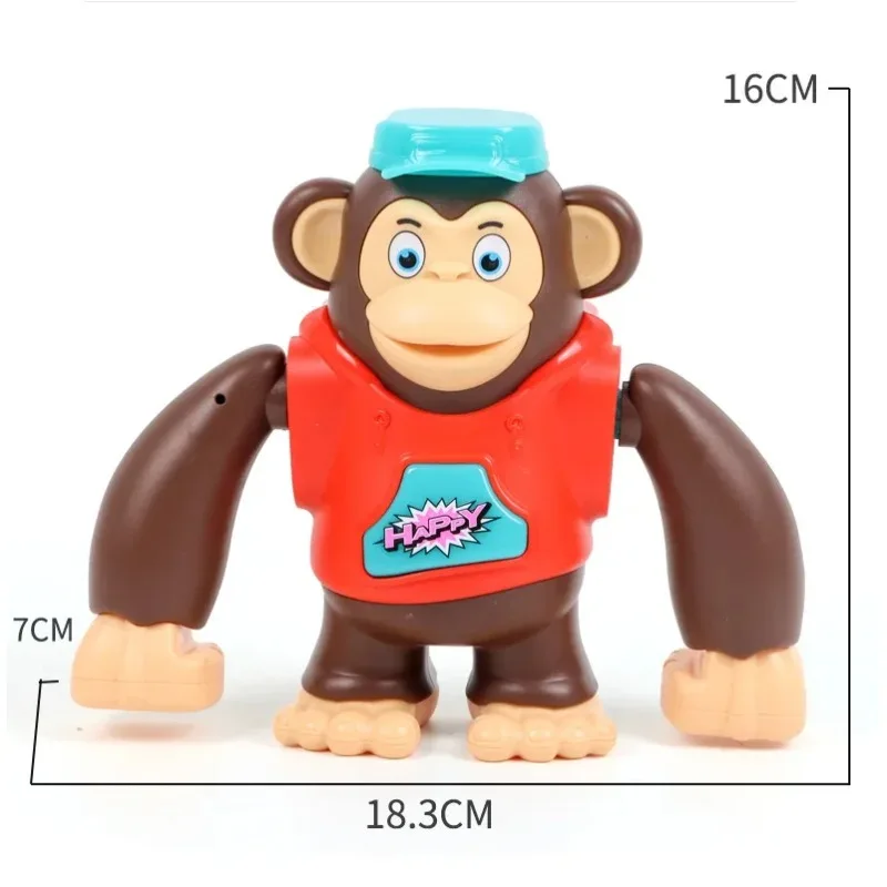 Funny Dance King Gorilla: Hilarious dance + comedy sounds, becomes family's humor core with group dance mode