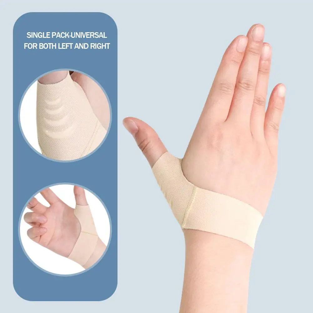 1pcs Protective Immobilizer For Thumb Fractures And Sprains Sports Respiratory Support Wrist Guards Left And Right Protecti S9V3