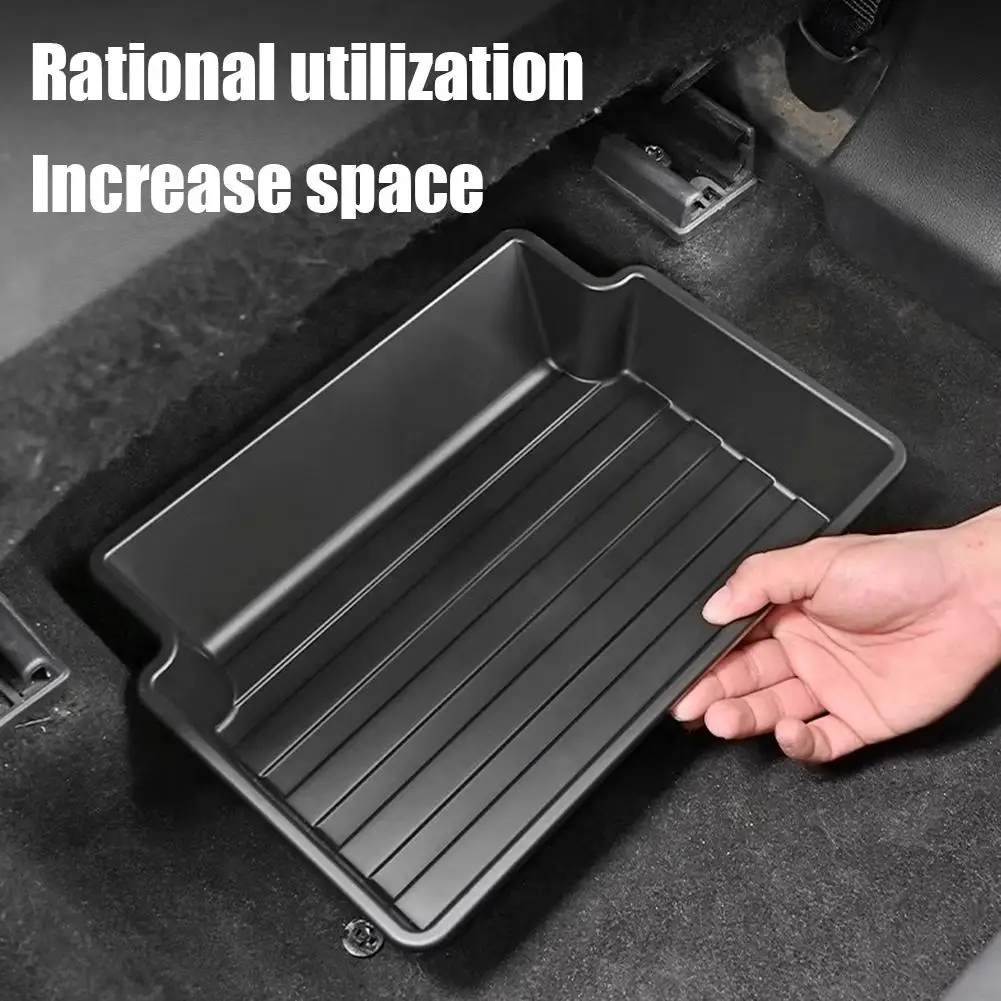 Car Under Seat Storage Box for Toyota For RAV4 2020-2025 2026 TPE Underseat Storage Box Organizer Trays
