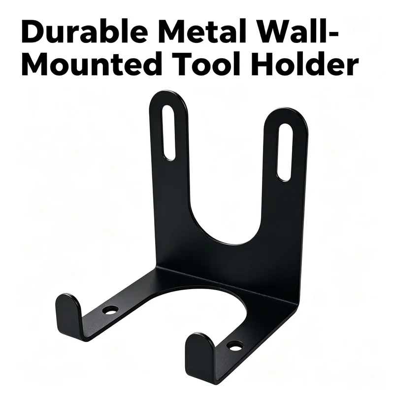 L Style Wall Mount Tool Storage Rack Iron Support Bracket With Complete Install Kit For Workshop Cleaning Fluid Spray Bottle