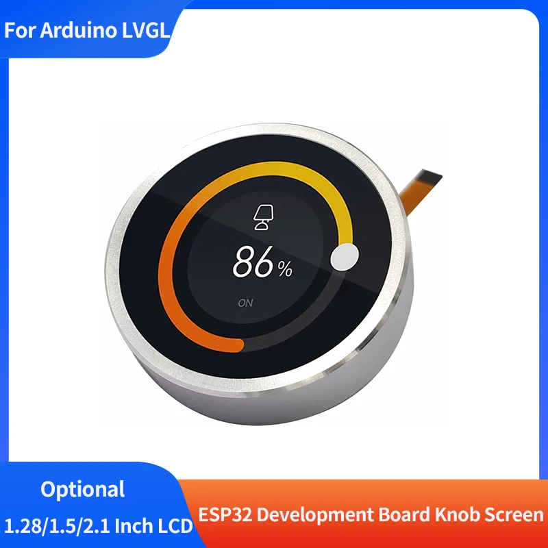 

ESP32 Development Board 1.28/1.5/2.1 Inch LCD Round Knob Screen Support WiFi&Bluetooth For Arduino LVGL