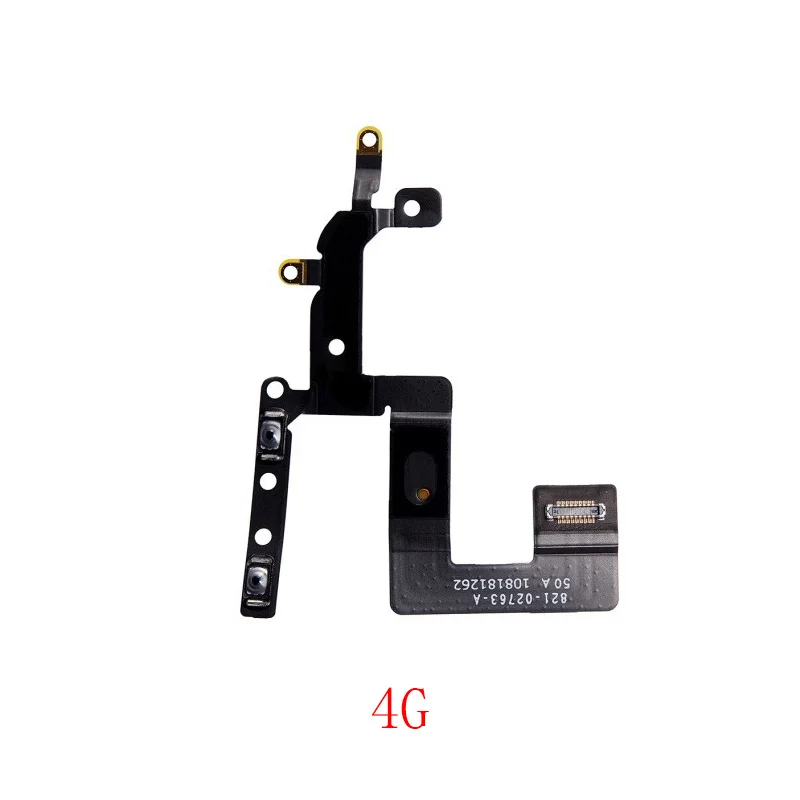 Power On Off Button For iPad 2020 Pro 10.9 Inch Air4 A2316 A2324 A2325 A2072 Volume Switch Key Microphone Fingerprint Flex Cable