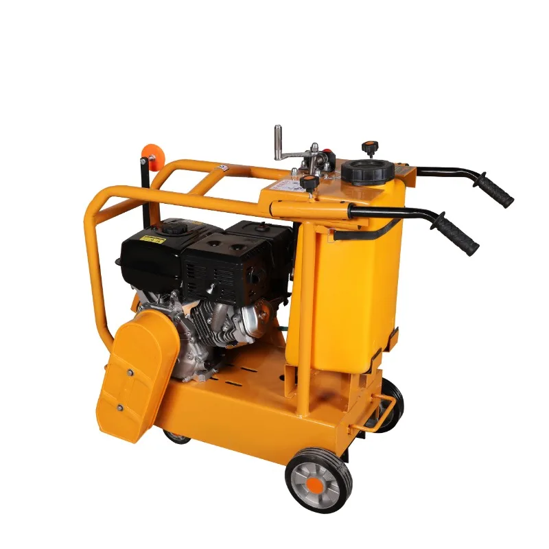 New Design Hand Held Concrete Cutter  Engine 9-13HP Professional Automatic Road Cutting Machine 500mm Depth Construction
