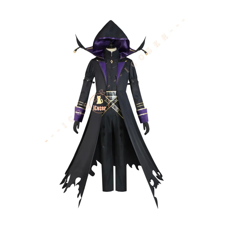 Kagenou Cid Cosplay Costume Wig Anime The Eminence In Shadow Uniform Cloak Shadow Garden Minoru Kagenou Halloween Party Men Boys