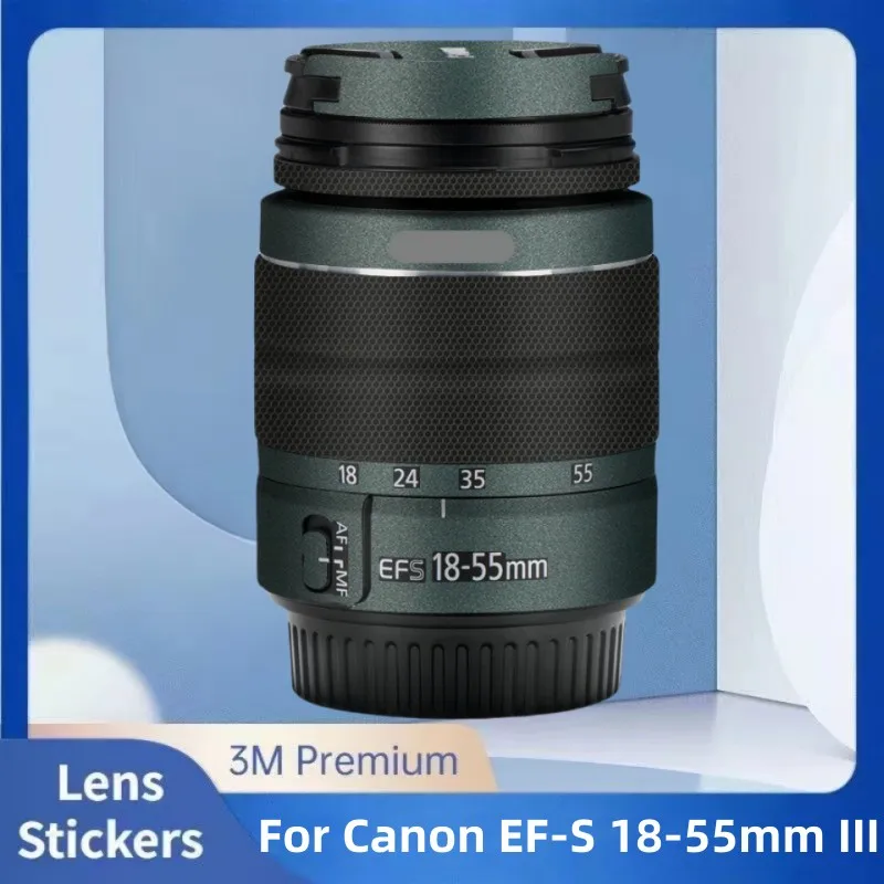 Customized Sticker For Canon EF-S 18-55mm F3.5-5.6 III Decal Skin Camera Lens Vinyl Wrap Film Coat 18-55III 18-55 III 3.5-5.6