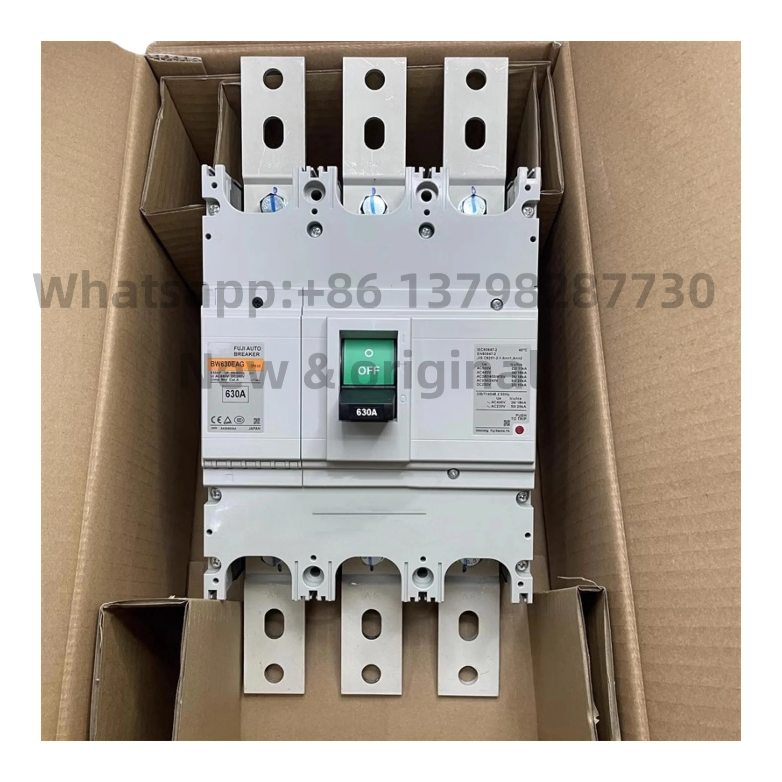 New original Molded case circuit breaker BW630EAG 3P 500A 630A