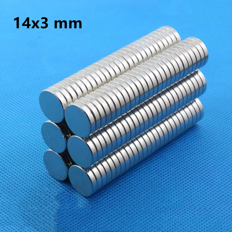 5~100pcs 14x3 mm Rare Earth Magnet Diameter 14x3mm Fridge Round Magnets strong 14mm x 3mm Permanent Neodymium Magnetic 14*3 mm