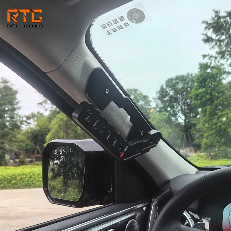 

RTG Off Road Cars Switch Control Panel Gang Grab Handle Car Controller Switch Panels for Tank 400