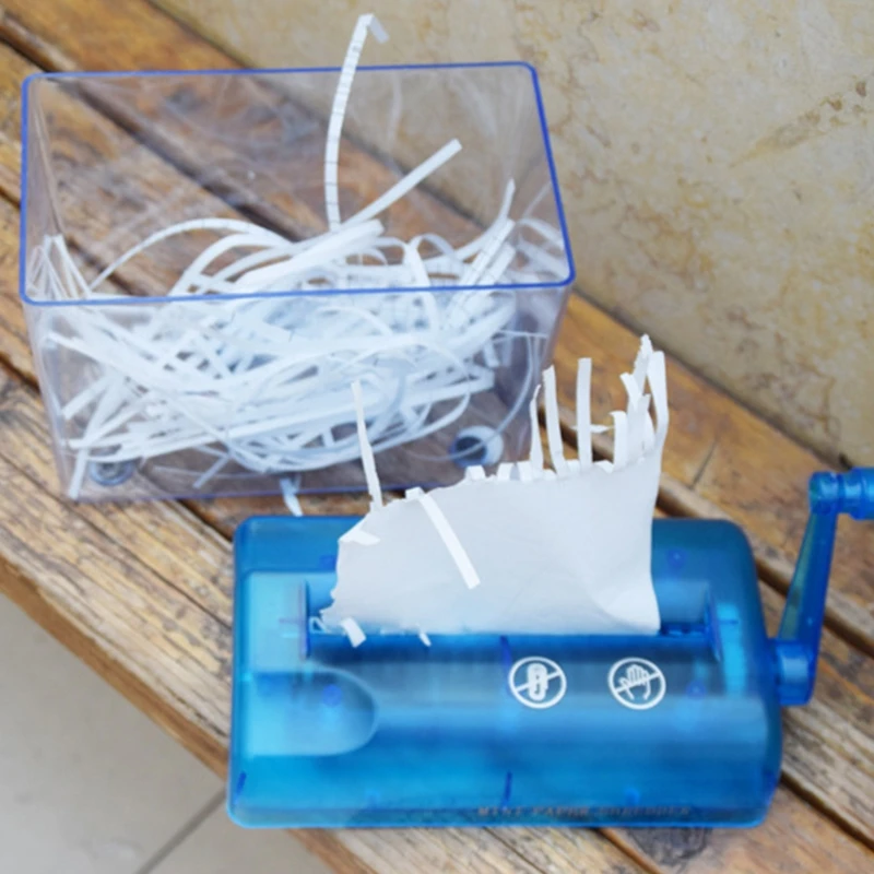 A6 Paper Shredder Shredded Paper Manual Hand Paper Shredder Document File Handmade Straight Cutting Machine Office Drop Shipping