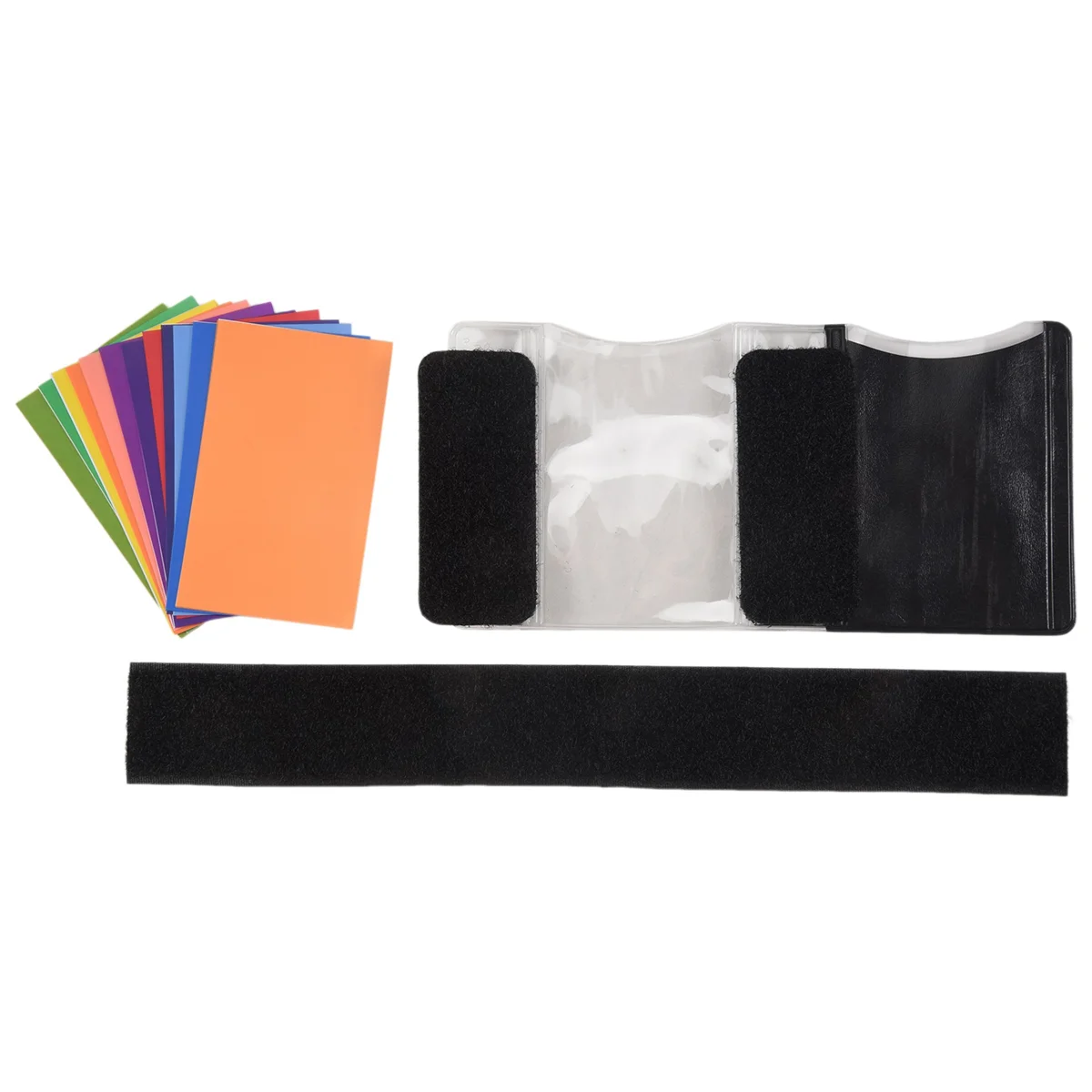 Tarjetas de filtros de color Flash Speedlite de 12 colores para cámara Canon/Nikon_BSH