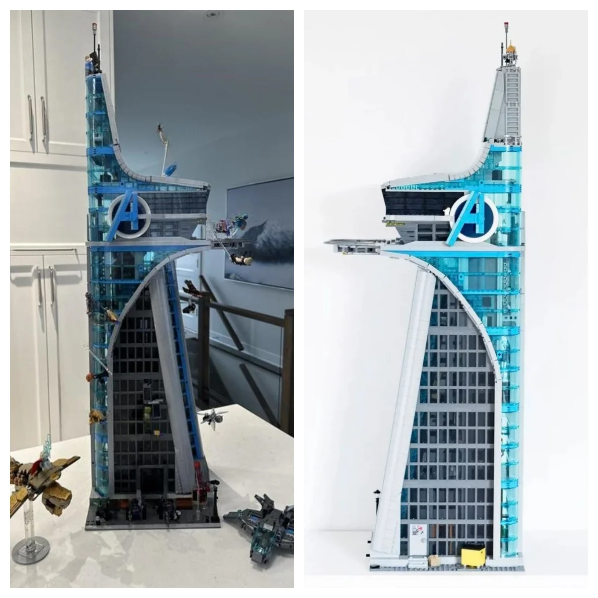 

5201 деталь конструктора Disney Avengers Tower 76269, модель супергероя, игрушка для сборки, подарок для детей на Рождество