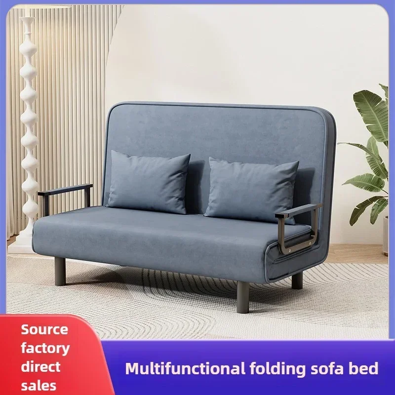 Household Goods Small Apartment Sofa Bed Multifunctional Lunch Bed Nap Bed Escort Bed Living Room Office Sofa Chair Foldable Bed view 4